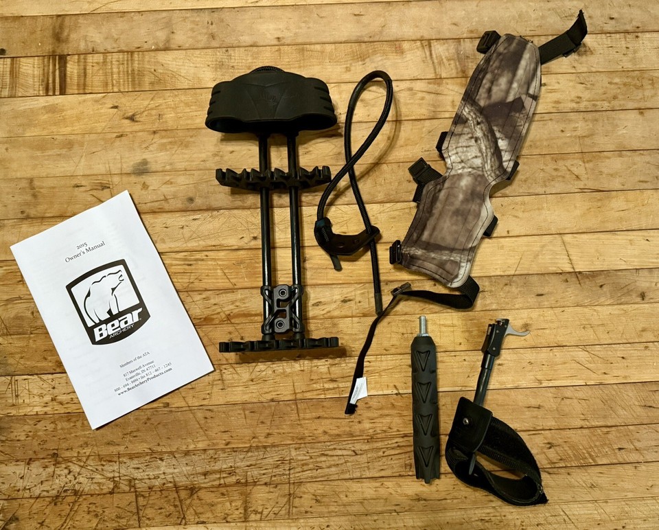 Bear compound bow right hand EUC eBay