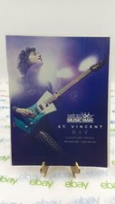ERNIE BALL MUSIC MAN ST.VINCENT GUITAR AD 