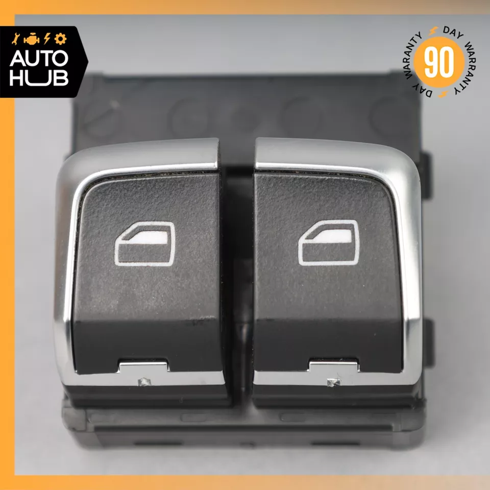 2018 奥迪 TT 主窗开关控制左驱动器 8V0959851C 原始设备制造商 54k — 第 3/4 张图片