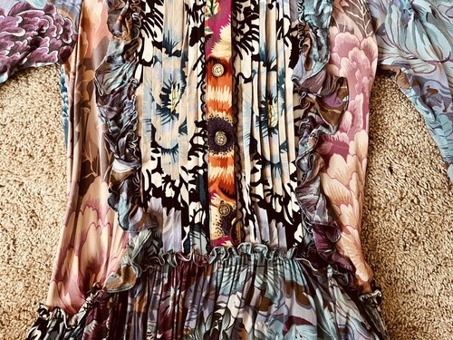Coach Patchwork Dress With Kaffe Fassett Print - Picture 6 of 12