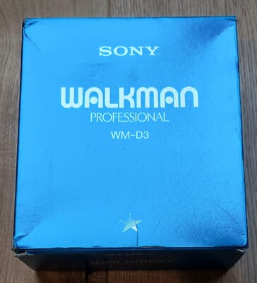 Sony Professional Walkman WM-D3 Cassette Player&Recorder NEW
