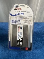 New Power Gear 300W/600W DC to AC Power Inverter Portable Auto Adapter