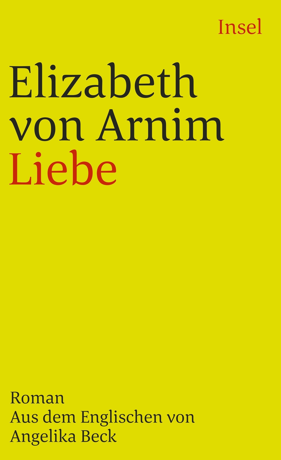 Thumbnail - Liebe Elizabeth Von Arnim