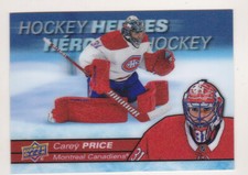 21-22 Tim Hortons Carey Price Hockey Heroes Canadiens Upper Deck 2021