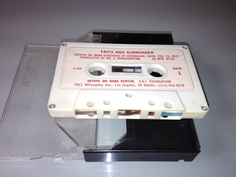 Faith & Surrender by Sai Baba Cassette