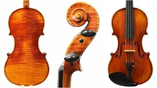 New Advanced G.Guarneri Del Gesu' 1722 4/4 Violin, Antique Varnish,Free Shipping