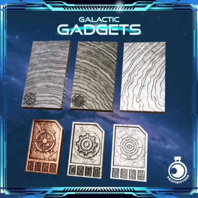 Sci Fi Credits and Rewards | 3d Printed | Props&Beyond - Galactic Gadgets