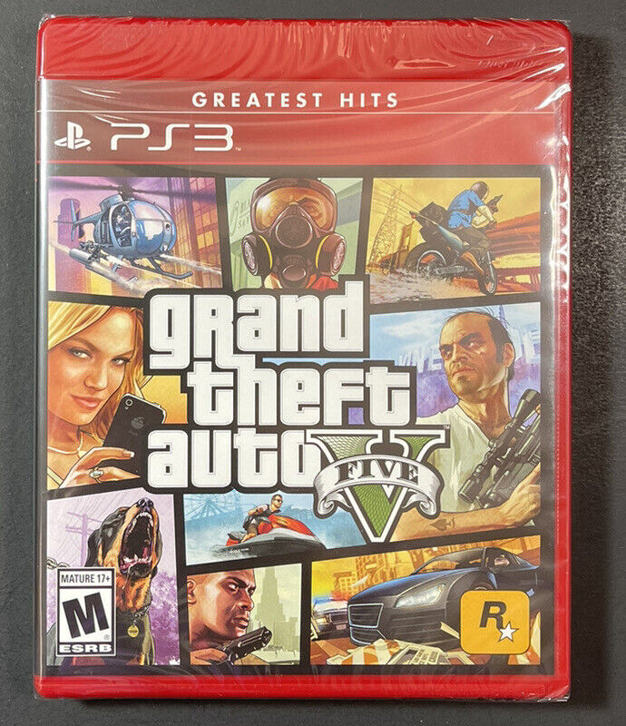 Grand Theft Auto V GTA V / GTA 5 [ Greatest Hits ] (PS3) NEW