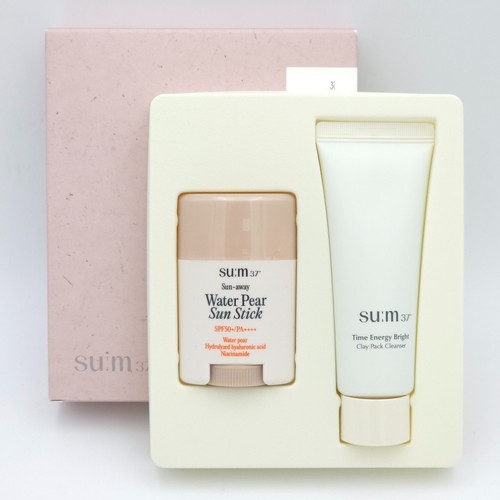 SU:M37 Sun-away Water Pear Sun Stick Special Set 2 Items SPF50+ PA++++ K-Beauty - Picture 2 of 13