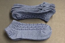 5 Pair's Men's/Women's Low Ankle Socks 9-11 Casual Blue Shoe Men 5-8, Women5-10