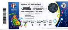 Ticket EURO 2016 #02 Albania - Switzerland