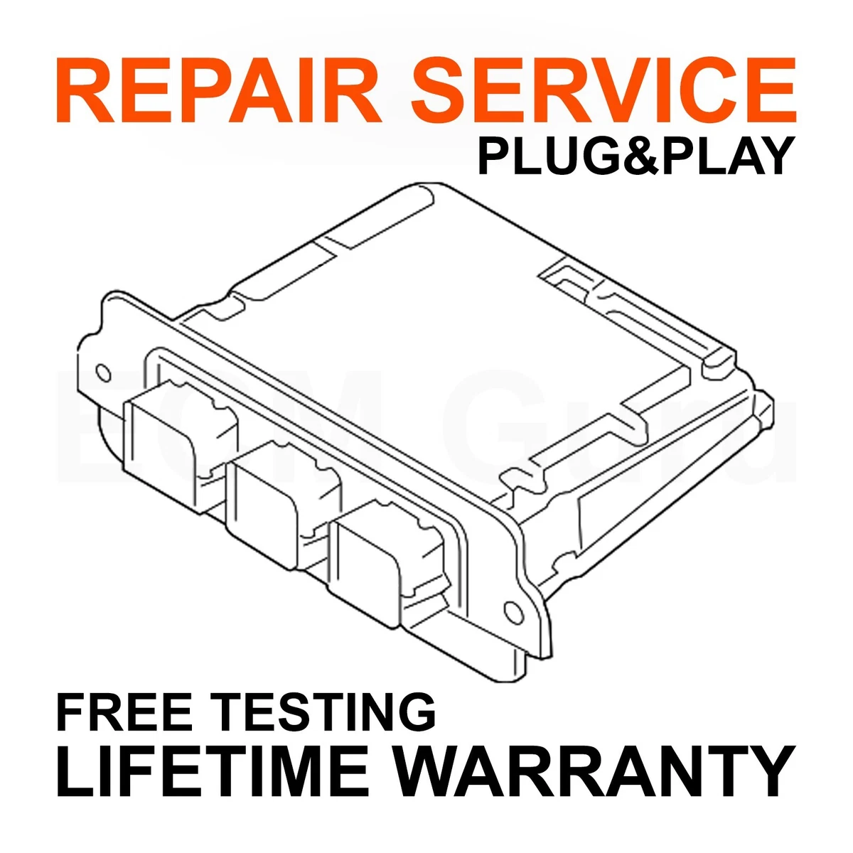 Ford P0135 P0141 P0155 P0161 P0403 P0443 REPAIR SERVICE ECM PCM