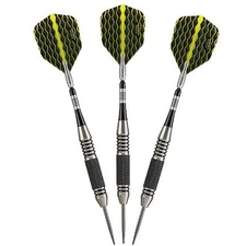 Viper Freak Steel Tip Darts - Grip 3 Style - Dartboard Game Accessory - 22 Grams