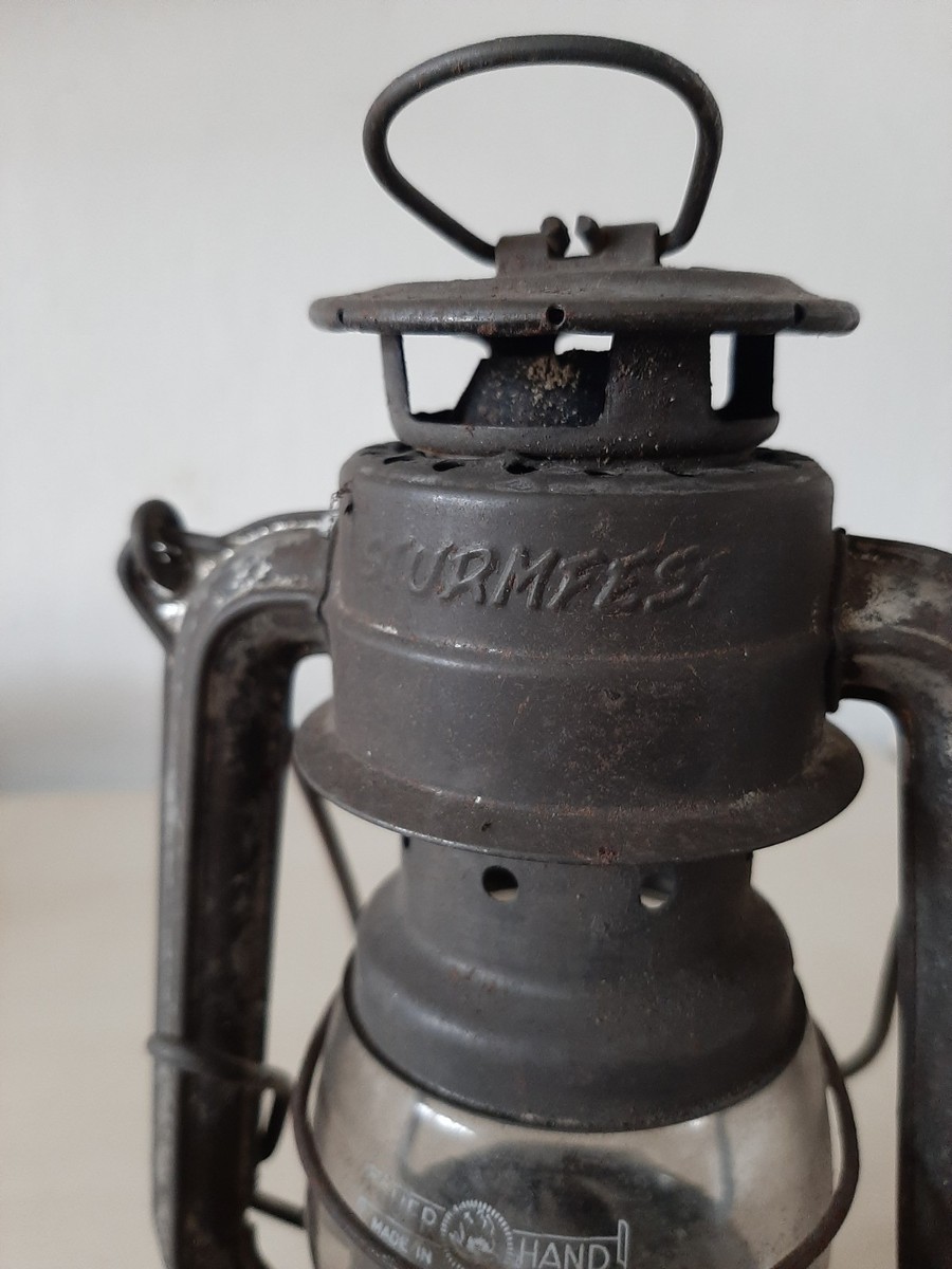 Very rare Feuerhand 175 STURMFEST Hurricane lantern ( Hasag
