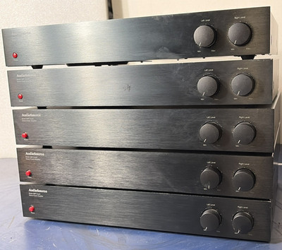 AudioSource Model AMP One/A 2 Channel Stereo / Mono Power Amplifier TESED!!