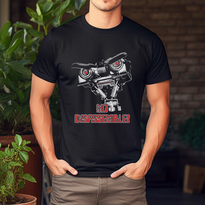 No Disassemble Johnny Five T-Shirt