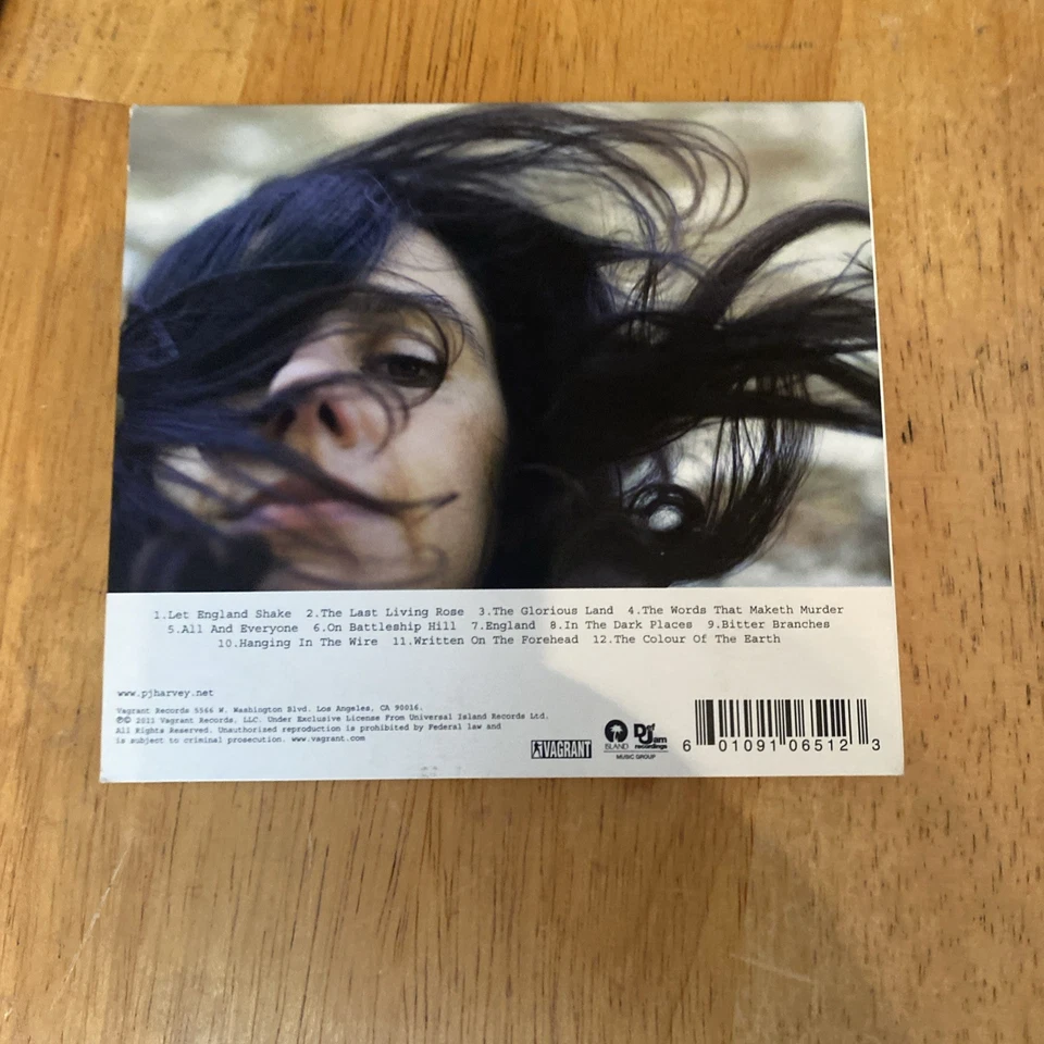 PJ Harvey Let England Shake US CD 2011 Vagrant Records Digipack Issue Foto 2 de 4