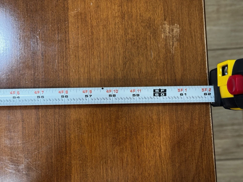 Linda mesa de jantar de madeira cerejeira removível expansor de folhas de mesa (2) - Imagem 2 de 4