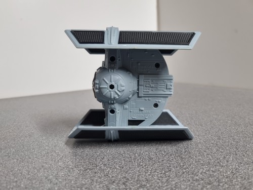 Star Wars Action Fleet Imperial Tie Bomber Vehicle 1995 With AT-AT Driver Figure - Picture 6 of 7