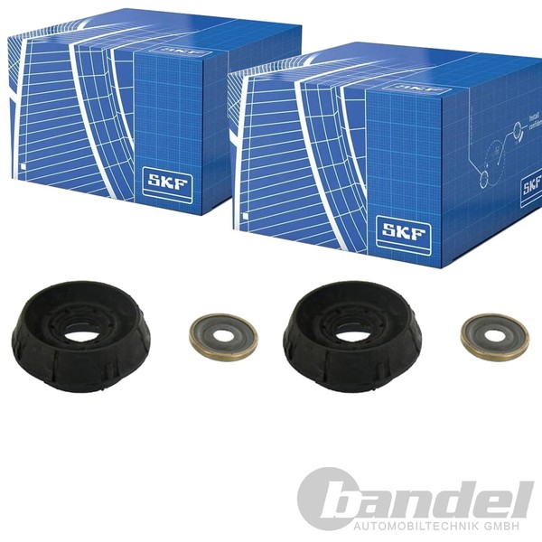 2X SKF Domlager Vorne Passend FÜR Nissan Kubistar Renault Clio Kangoo Thalia-image