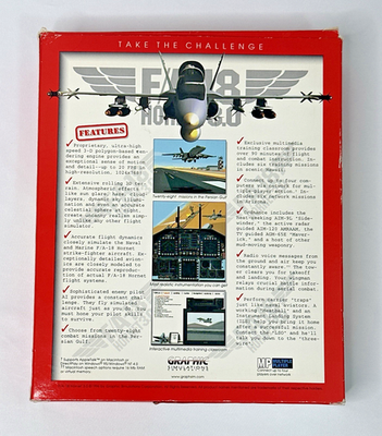 F/A-18 Hornet 3.0 PC MAC CD Strike Fighter Pilot Air-Combat Jet