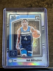 2024-25 Donruss Optic Rob Dillingham Rated Rookie Silver Holo Prizm #259 RC 🏀