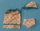 Vintage Penny Brite  1740 Smart Shopper Top, Panties, and Scarf