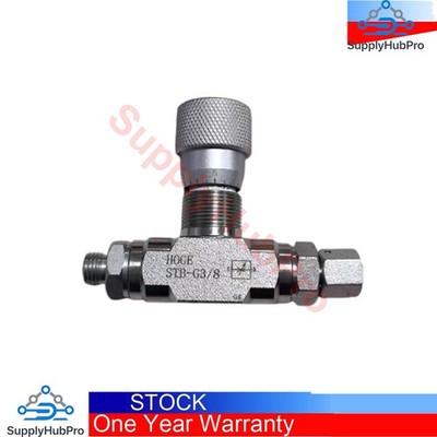Flow Control Bidirectional Hydraulic Restrictor Valve STB-G3/8 W /L08 Connector
