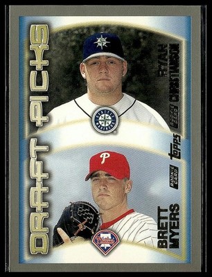 Ryan Christianson / Brett Myers *ROOKIE CARD* (RC) 2000 Topps #213