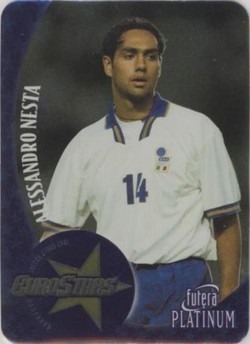 2025 Futera Unique Alessandro Nesta 04/10 Italy Jersey Prestige 
