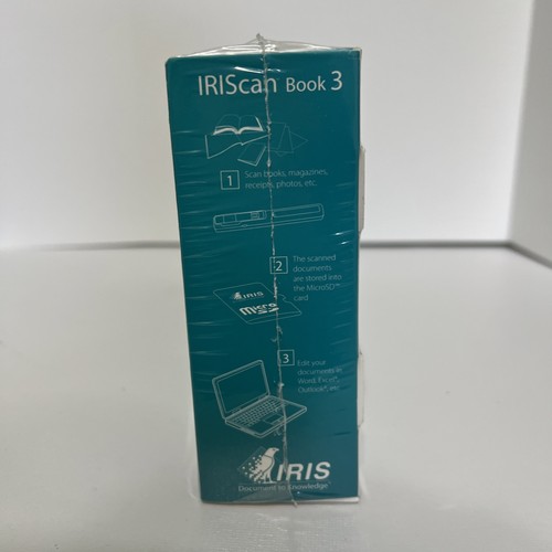 IRIScan Book 3 scanner a colori portatile 900 dpi NUOVO SIGILLATO - Foto 5 di 14
