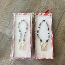 A new day Women 2pck Beaded Wristlet strap phone OS - NEW