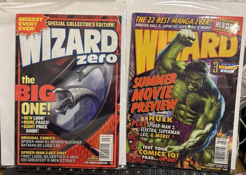 2 Wizard Magazines