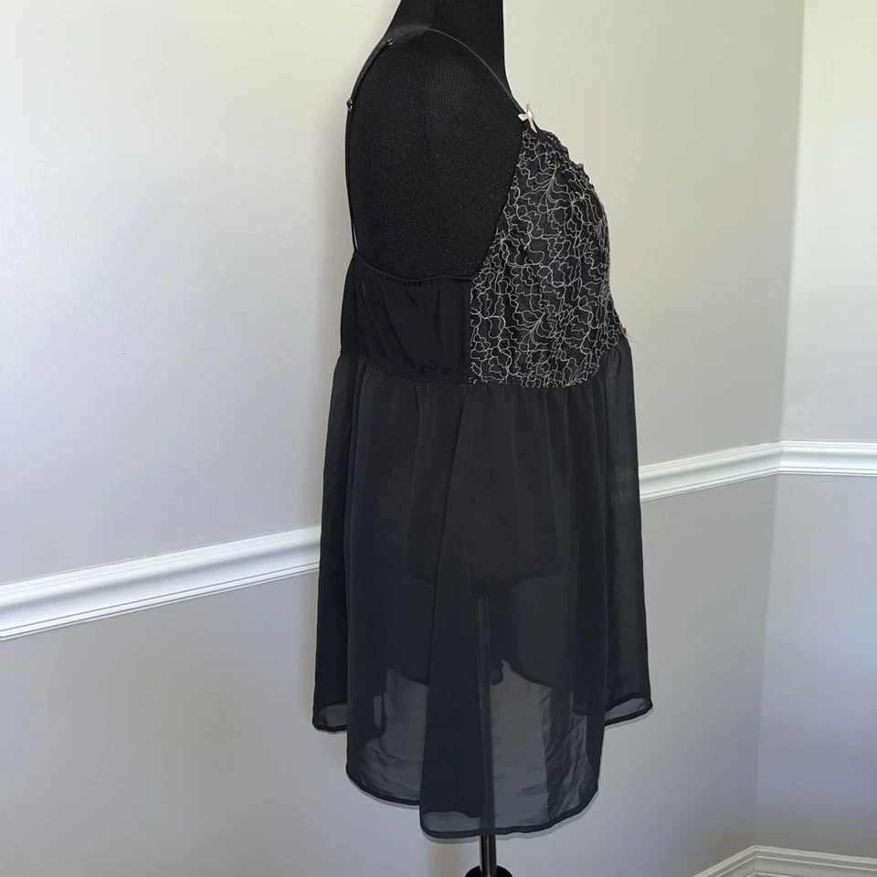 Nuevo con etiquetas Conjunto de lencería negra de 2 piezas Lane Bryant Cacique para mujer talla 22/24 Foto 3 de 4