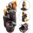 Solar Powered Charming Squirrel Decoration for a Unique Touch to Your Outdoors