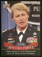 2009 Upper Deck Historic Firsts Female Promoted U.S. Four-Star General #HF-10
