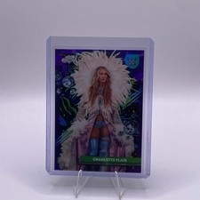 Charlotte Flair Purple Nebula Refractor /150 2026 Topps Cosmic Chrome WWE