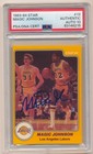 1983-84 Star Magic Johnson #13 PSA DNA SIGNED Autograph 10 Slabbed RARE!