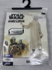 Halloween Costume Star Wars The Mandalorian Grogu Toddler Size 2T-3T Jazwares