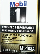 (6) For Nissan Altima 2002-2018 Mobil 1 M1-108A Extended Performance Oil Filter 