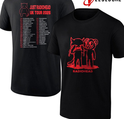 New Radiohead just UK tour 2026 Unisex 2 side T-Shirt VK08677