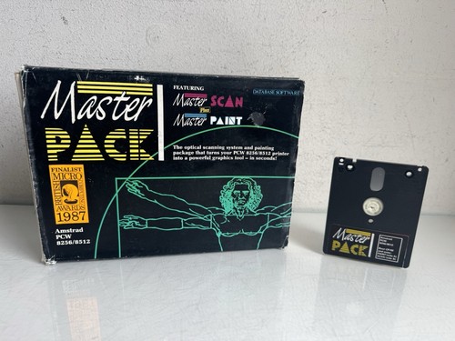 Master Pack for Amstrad PCW 8256/8512 – Featuring MasterScan + MasterPaint 1987 - Afbeelding 23 van 24