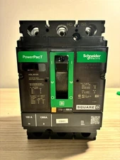 SQUARE D HDL36100, 100 AMP 3P CIRCUIT BREAKER