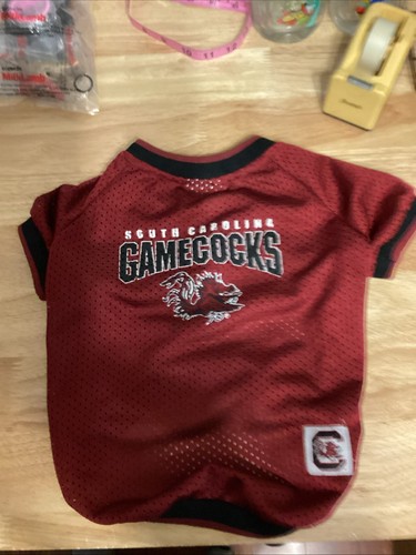 Pets South Carolina Gamecocks team Jersey Mesh dog size S Small - Picture 1 of 5