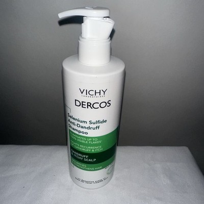 VICHY DERCOS SELENIUM SULFIDE ANTI-DANDRUFF SHAMPOO 13.18 OZ NWOB