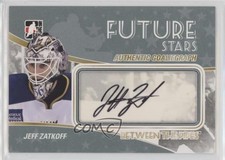 2010-11 ITG Between the Pipes GoalieGraphs Jeff Zatkoff #A-JZ Auto g6u