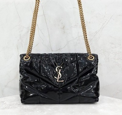 Saint Laurent Schultertasche Peyton Lululemon Puffer Small 577476 148382396