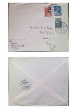 O) 1937 NETHERLANDS, MALANG, JAMBOREE, BOY SCOUT, ASSEMBLY, MERCURY, CIRCULATED