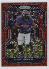 2020 Panini Prizm No Huddle Red Prizm 21/50 Mark Ingram II #39 1gt6