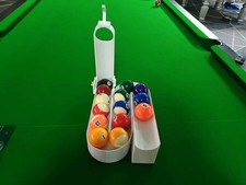 3D Printed Billiards Training Tool Consistent Practice Precision Pool Ball Rack